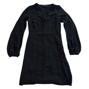zara long sleeve dress